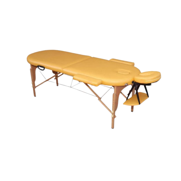 WT026 2 Section Wood Massage Table 