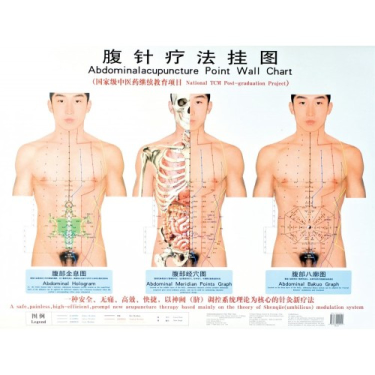 Abdominal Acupuncture Map 