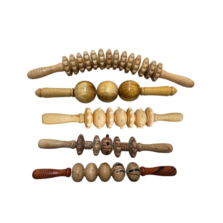  Ξύλινα Ρολά Μασάζ