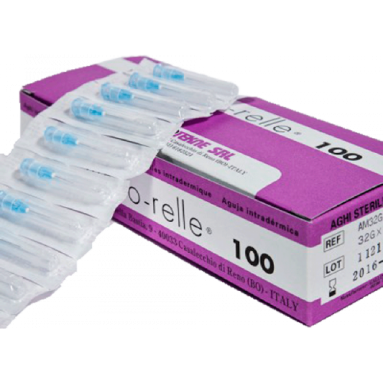 Βελόνες Μεσοθεραπείας Meso-Relle μιας χρήσης 31G